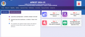 APRCET 2024-25 Andhra Pradesh Research Common Entrance Test 2024-25