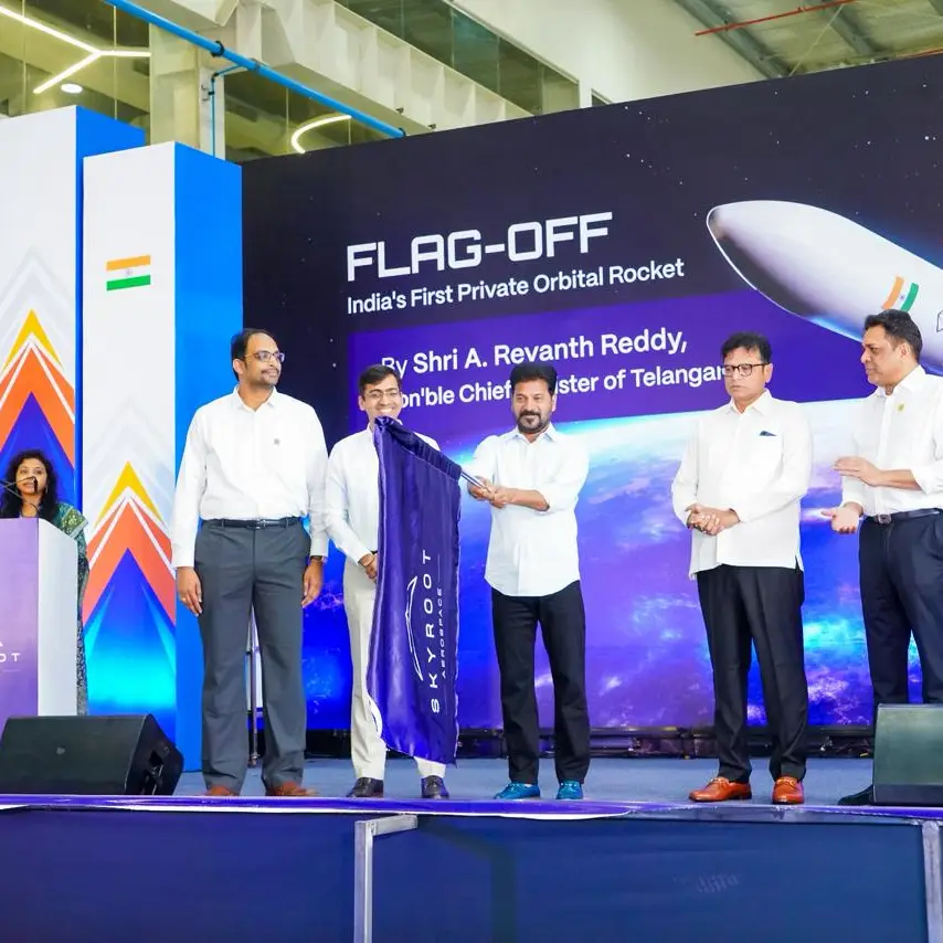 Skyroot Aerospace’s Vikram-1: India’s First Privately Developed Orbital Rocket Flagged Off by CM Revanth Reddy - స్కైరూట్ ఎరోస్పేస్ విక్రమ్-1: భారతదేశం మొదటి ప్రైవేట్ ఆర్బిటల్ రాకెట్ను సీఎం రేవంత్ రెడ్డి ఫ్లాగ్ ఆఫ్ చేశారు