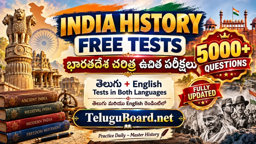 INDIA HISTORY – ANCIENT INDIA – TEST 85 – EARLY CHALUKYAS OF BADAMI